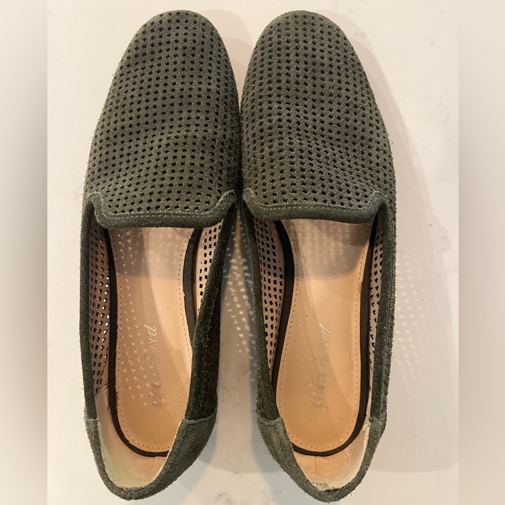 Suede Loafers